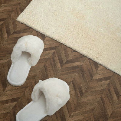 Carreaux vinyle Motif de planche à chevrons