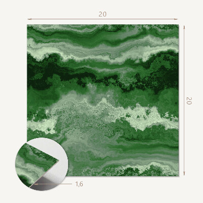 Carreaux de vinyle auto-adhésifs Motif dans les vagues de la nature