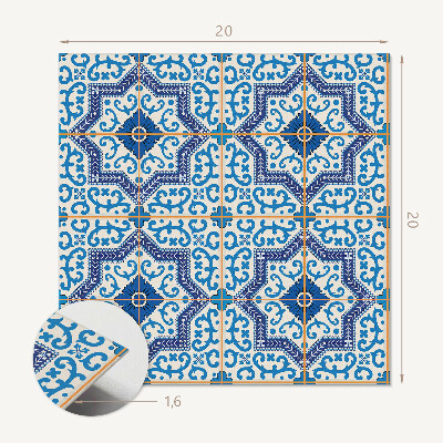 Carreaux pvc Carreaux décoratifs aux motifs sophistiqués