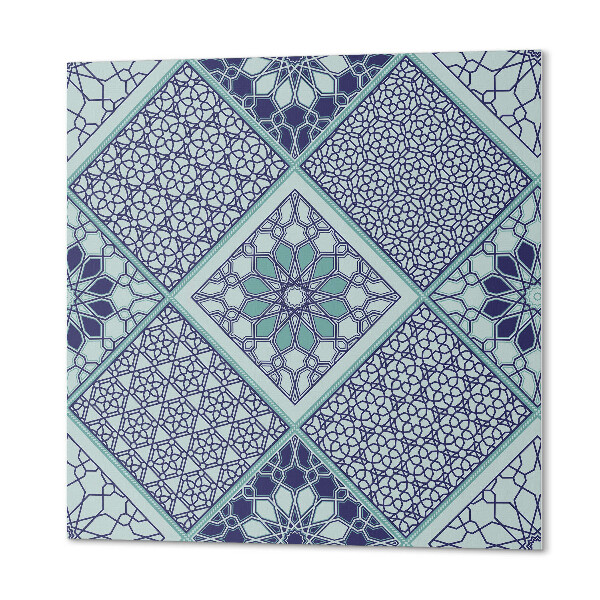 Carreaux vinyle Motifs géométriques dans une composition en mosaïque