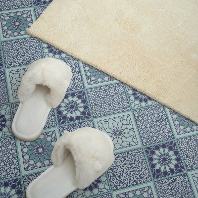 Carreaux vinyle Motifs géométriques dans une composition en mosaïque