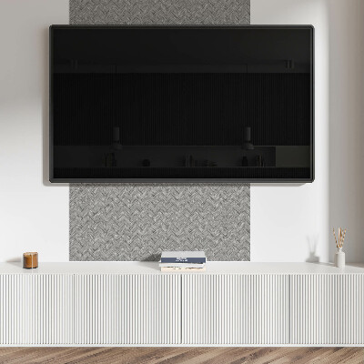 Carreaux de vinyle auto-adhésifs Motif de tissage en bois