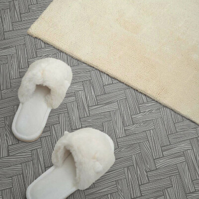 Carreaux de vinyle auto-adhésifs Motif de tissage en bois