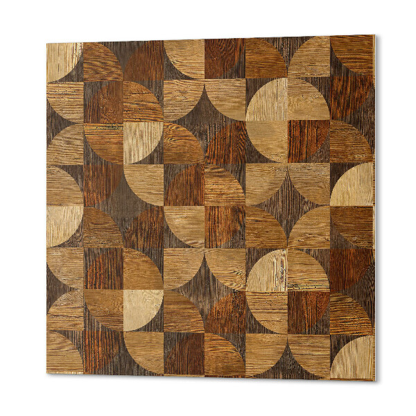 Carreaux vinyle Géométrie en forme de bois naturel