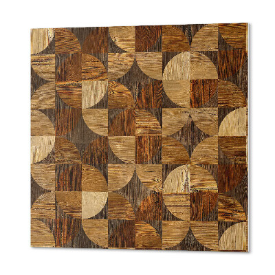 Carreaux vinyle Géométrie en forme de bois naturel