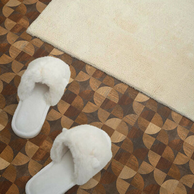 Carreaux vinyle Géométrie en forme de bois naturel