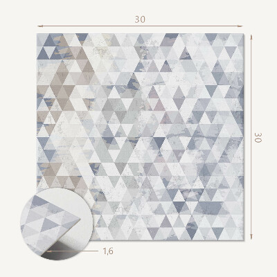Carreaux pvc Formes triangulaires abstraites