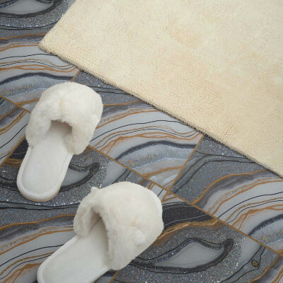 Carreaux pvc Ondes abstraites avec rayonnement