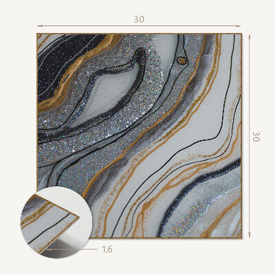 Carreaux pvc Ondes abstraites avec rayonnement