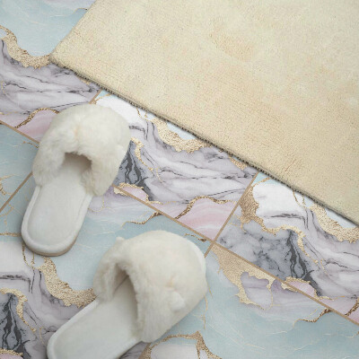 Carreaux pvc Motif en marbre dans un style moderne