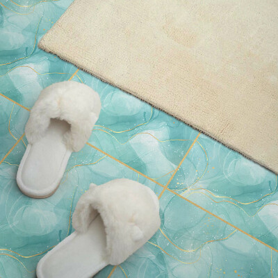 Carreaux de vinyle auto-adhésifs Un motif dynamique dans un style abstrait