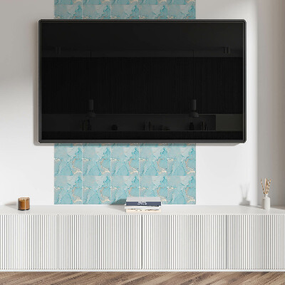 Carreaux vinyle Motif dynamique dans un style abstrait