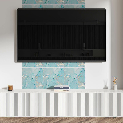 Carreaux vinyle Motif dynamique dans un style abstrait