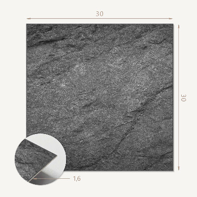 Carreaux vinyle Motif rocheux dans un style naturel