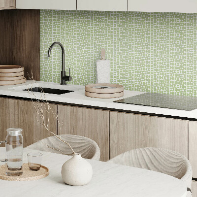 Carreaux de vinyle auto-adhésifs Motif élégant de formes rondes