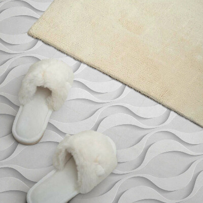 Carreaux pvc Ondes dans une composition fluide