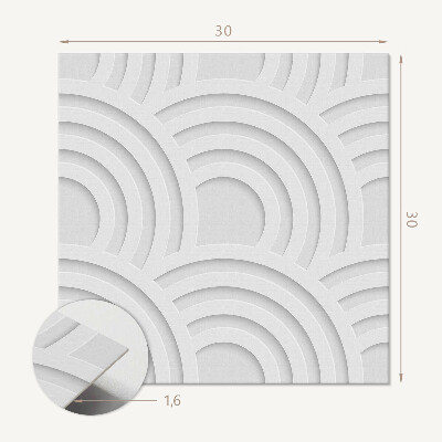 Carreaux vinyle Motifs courbes