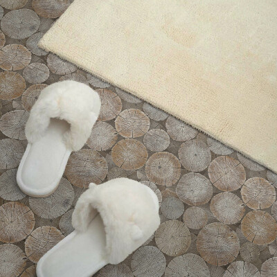 Carreaux de vinyle auto-adhésifs Motif de grain de bois dans une version élégante