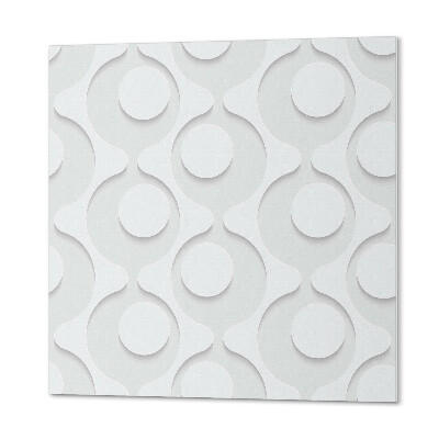 Carreaux vinyle Motif avec des cercles dans une forme abstraite