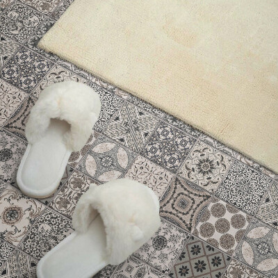 Carreaux de vinyle auto-adhésifs Classiques du design vintage