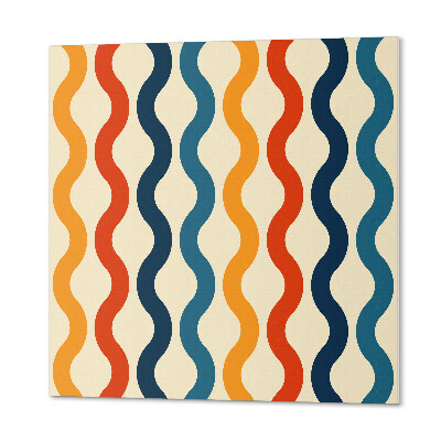 Carreaux pvc Ondes dans une composition dynamique