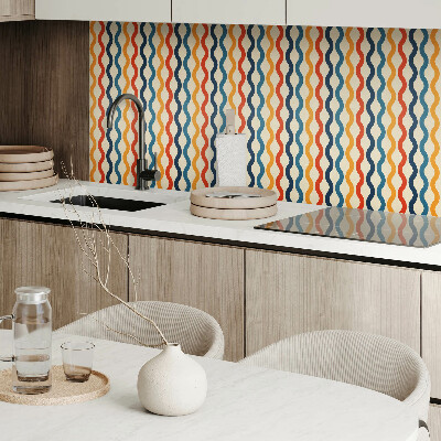 Carreaux pvc Ondes dans une composition dynamique