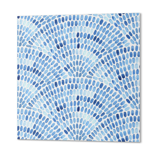 Carreaux vinyle Vagues aquarelles en couleurs