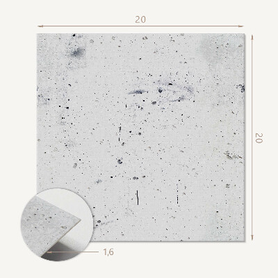 Carreaux de vinyle auto-adhésifs Le motif naturel du béton brut