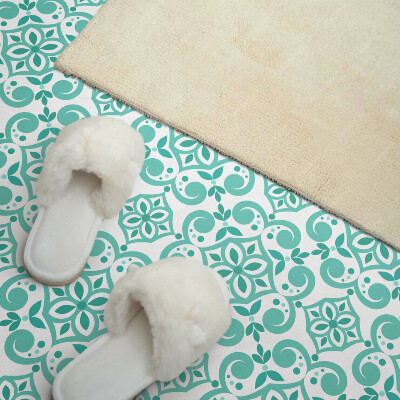 Carreaux pvc Design élégant avec des plantes