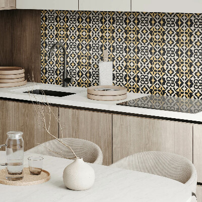 Carreaux de vinyle auto-adhésifs Motifs de style géométrique