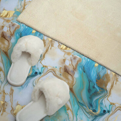 Carreaux pvc Motif abstrait de vagues et de taches