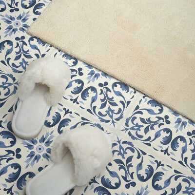 Carreaux vinyle Motif floral sur les carreaux