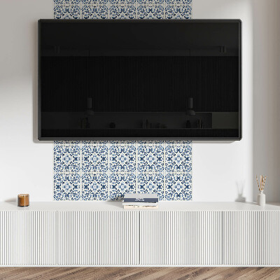 Carreaux vinyle Motif floral sur les carreaux