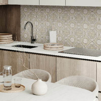 Carreaux de vinyle auto-adhésifs Mosaïque ornementale dans le style