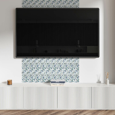 Carreaux vinyle Arrière-plan avec un motif de feuilles