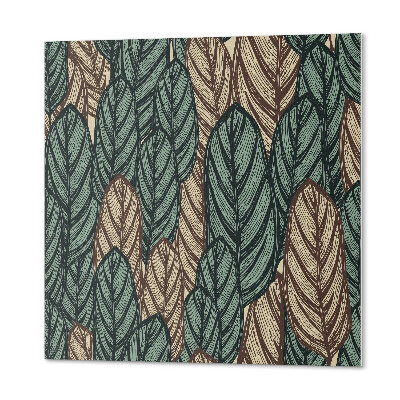 Carreaux vinyle Motif de feuille