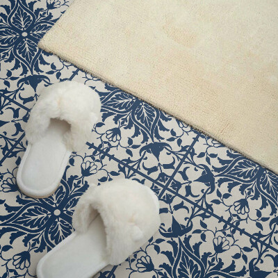 Carreaux de vinyle auto-adhésifs Motif végétal avec des feuilles