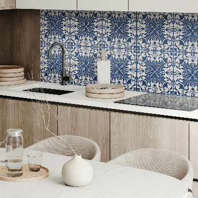 Carreaux de vinyle auto-adhésifs Motif végétal avec des feuilles