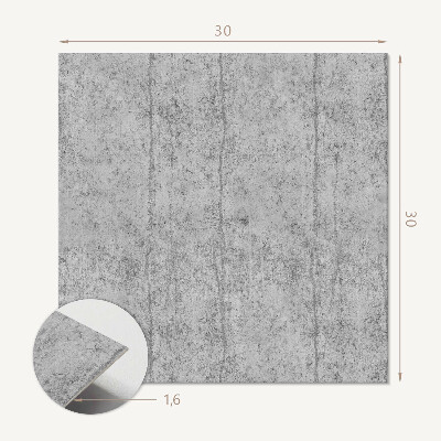 Carreaux vinyle Dessin de la structure du béton