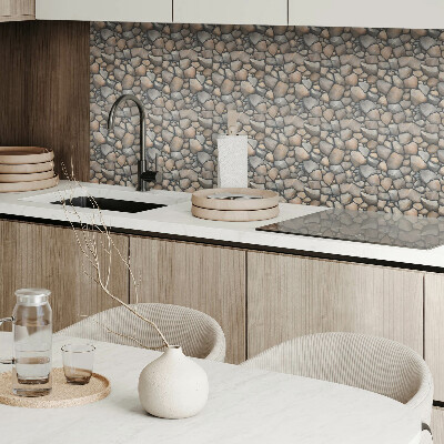 Carreaux de vinyle auto-adhésifs Modèle de structures rocheuses