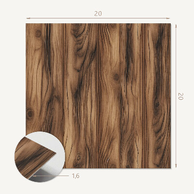 Carreaux pvc Bois dans un style naturel