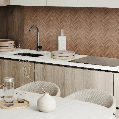 Carreaux de vinyle auto-adhésifs Motif graphique à chevrons