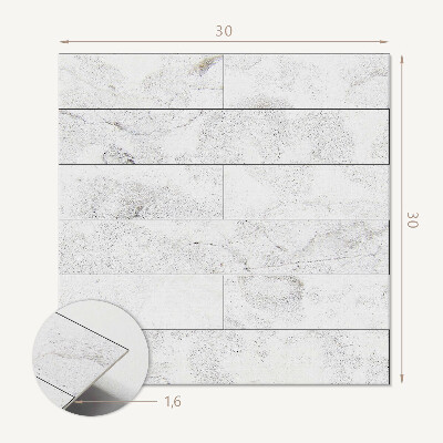 Carreaux vinyle marbre stylisé
