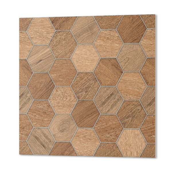 Carreaux vinyle Motif de tuile hexagonale