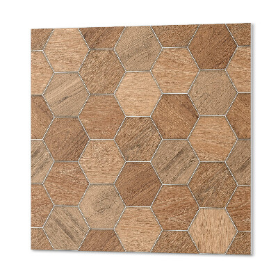 Carreaux vinyle Motif de tuile hexagonale