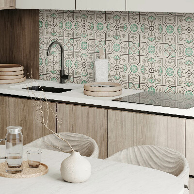 Carreaux vinyle Motif abstrait avec des formes géométriques