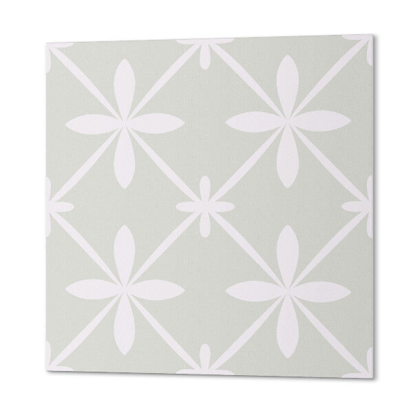 Carreaux vinyle Maille florale avec fleurs