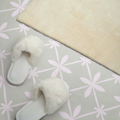 Carreaux vinyle Maille florale avec fleurs