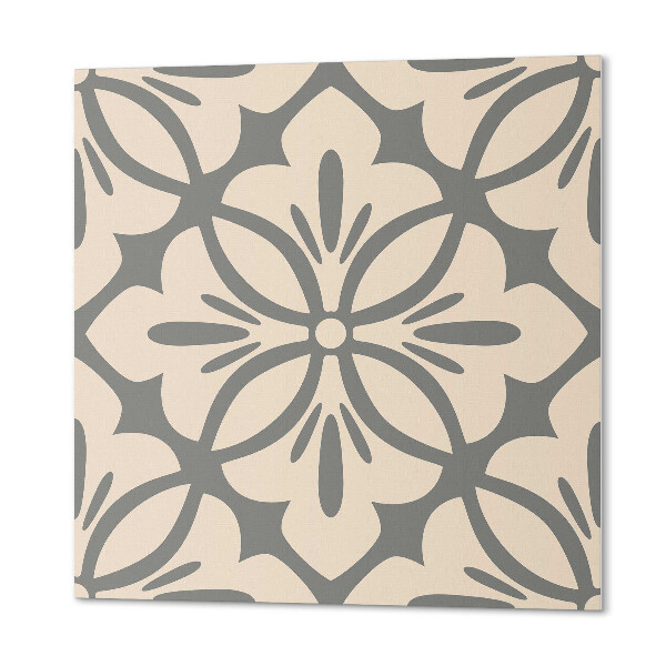 Carreaux de vinyle auto-adhésifs Motif floral aux détails complexes