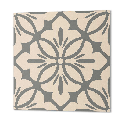 Carreaux de vinyle auto-adhésifs Motif floral aux détails complexes